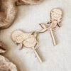Zestaw topper i mini topperki an tort SYRENKI