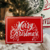 Tabliczka Merry Christmas